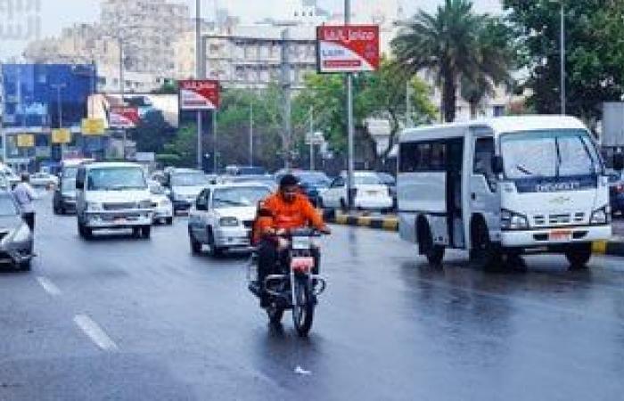 يبيب أمطار خفيفة على مناطق من القاهرة الكبرى على فترات متقطعة.. صور ئ\ئ
